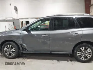 2017 Nissan Pathfinder SL with VIN 5N1DR2MM2HC622055, listed as a IAAI auction lot 41979816 with 123,355 mi miles. Bid and sale history available at carsss.com. Image 18.