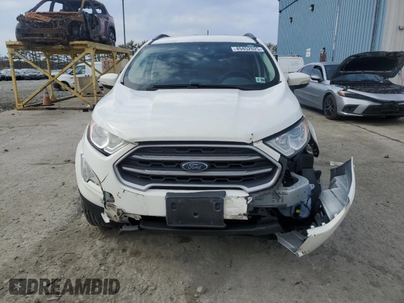 2019 Ford EcoSport SE with VIN MAJ6S3GL4KC251309, listed as a Copart auction lot 49452025 with 80,336 mi miles and Salvage Title. Bid and sale history available at carsss.com. Image 5.