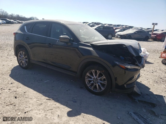 2019 Mazda CX-5 Grand Touring with VIN JM3KFADM9K1558072, listed as a Copart auction lot 46672985 with NaN miles and Salvage Title. Bid and sale history available at carsss.com. Image 4.