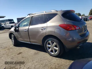 2009 Nissan Murano SL with VIN JN8AZ18U59W101461, listed as a Copart auction lot 71742834 with 184,088 mi miles and Salvage Title. Bid and sale history available at carsss.com. Image 2.