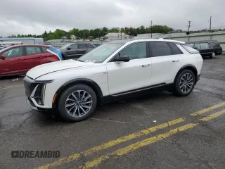 2024 Cadillac LYRIQ Sport z VIN 1GYKPWRL0RZ116886, wystawiony jako Copart lot #56027065 z przebiegiem 3 130 mil mil oraz Szkoda całkowita • Salvage title. Historia ofert i sprzedaży dostępna na DreamBid. Obrazek 1.