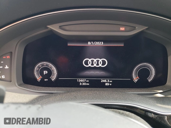 2020 Audi Q7 Premium Plus z VIN WA1LJAF74LD013460, wystawiony jako Copart lot #61324843 z przebiegiem 13 607 mil mil oraz . Historia ofert i sprzedaży dostępna na DreamBid. Obrazek 9.