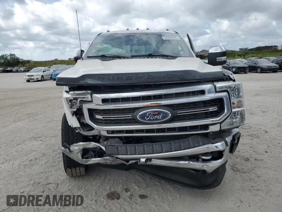 2022 Ford F-350 XL with VIN 1FT8W3BT7NEE11027, listed as a Copart auction lot 54505945 with 77,997 mi miles and Salvage title. Bid and sale history available at DreamBid. Image 5.