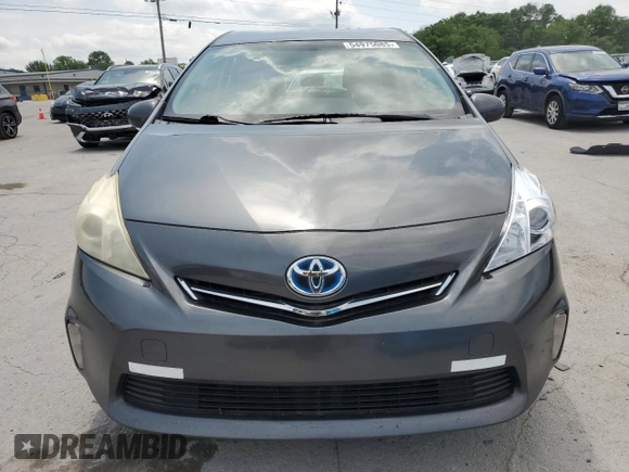 2013 Toyota Prius Two with VIN JTDZN3EU9D3195283, listed as a Copart auction lot 54975085 with 447,210 mi miles and Clean Title. Bid and sale history available at carsss.com. Image 5.