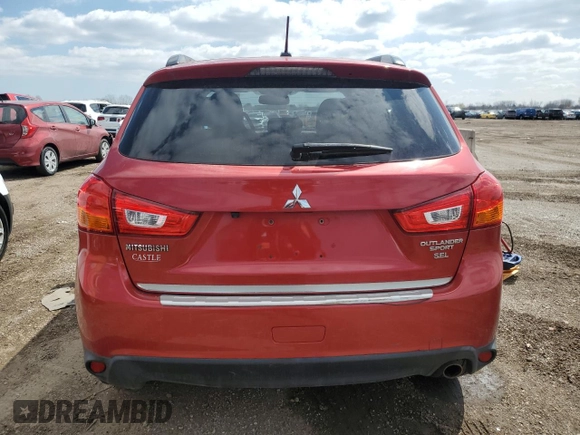 2016 Mitsubishi Outlander Sport 2.4 SEL with VIN JA4AP4AW3GZ054175, listed as a Copart auction lot 51983135 with 79,657 mi miles and Salvage Title. Bid and sale history available at carsss.com. Image 6.