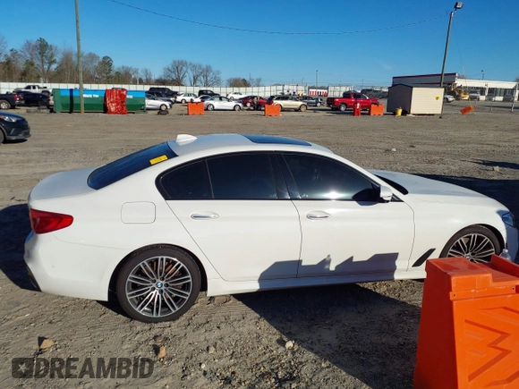2017 BMW 5 Series 540i with VIN WBAJE5C36HG915721, listed as a IAAI auction lot 41668219 with 161,463 mi miles and . Bid and sale history available at carsss.com. Image 13.