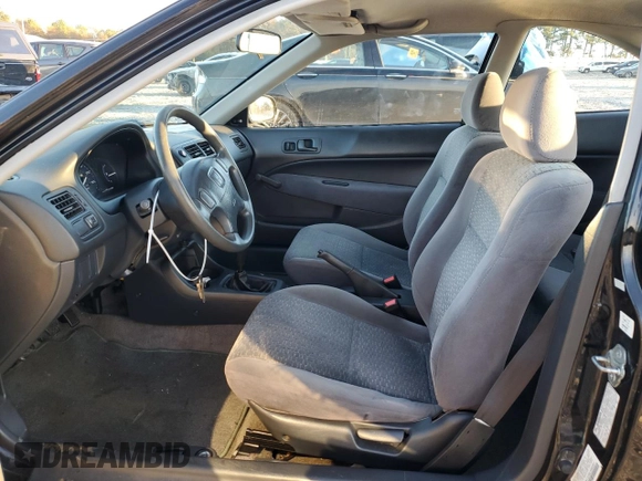 1999 Honda Civic DX with VIN 1HGEJ6122XL046591, listed as a Copart auction lot 84699384 with 236,166 mi miles and Salvage Title. Bid and sale history available at carsss.com. Image 7.