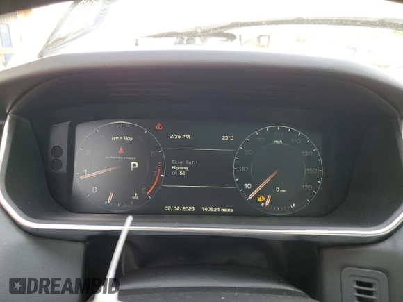 2015 Land Rover Range Rover Sport Supercharged with VIN SALWR2TF5FA517687, listed as a Copart auction lot 51181395 with 140,524 mi miles and Salvage Title. Bid and sale history available at carsss.com. Image 9.