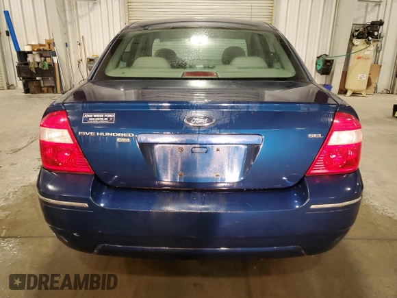 2006 Ford Five Hundred SEL with VIN 1FAFP27186G114737, listed as a Copart auction lot 82129344 with 176,747 mi miles and Salvage Title. Bid and sale history available at carsss.com. Image 6.