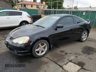 2002 Acura RSX Type S with VIN JH4DC53062C024756, listed as a Copart auction lot 65296325 with 187,957 mi miles and Clean title. Bid and sale history available at DreamBid. Image 1.
