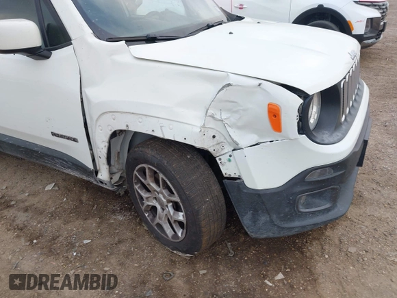 2017 Jeep Renegade Altitude with VIN ZACCJABB4HPG40118, listed as a IAAI auction lot 41945302 with 67,248 mi miles and . Bid and sale history available at DreamBid. Image 6.