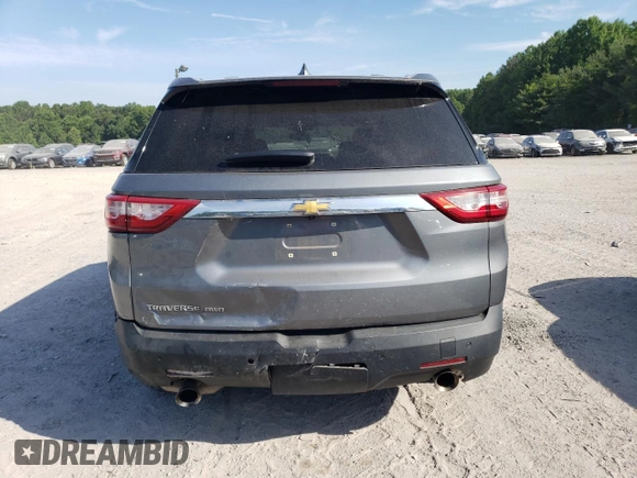 2018 Chevrolet Traverse LS with VIN 1GNEVLKW5JJ151672, listed as a Copart auction lot 59763164 with 102,859 mi miles and Salvage Title. Bid and sale history available at carsss.com. Image 6.