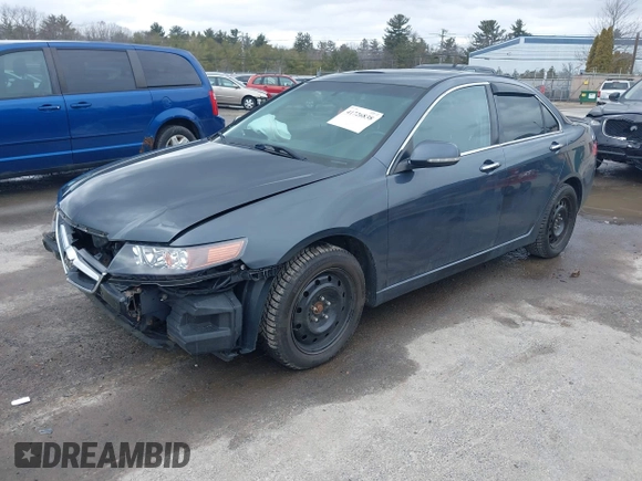 2004 Acura TSX w/Navigation with VIN JH4CL96954C026658, listed as a IAAI auction lot 41726838 with 190,046 mi miles. Bid and sale history available at carsss.com. Image 2.
