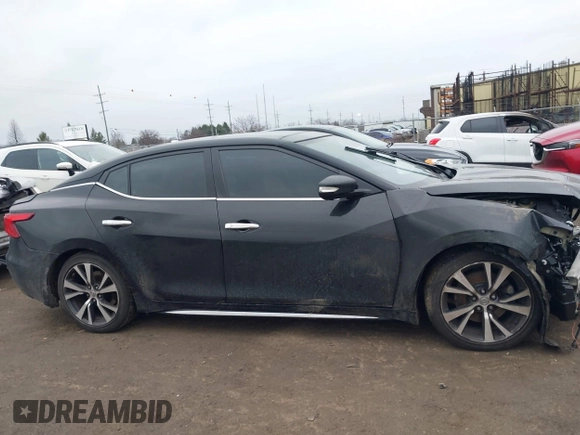 2017 Nissan Maxima S with VIN 1N4AA6AP9HC428942, listed as a IAAI auction lot 41143310 with 81,987 mi miles and . Bid and sale history available at DreamBid. Image 12.