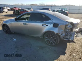 2016 Lexus IS 350 with VIN JTHCE1D26G5012360, listed as a Copart auction lot 43188765 with 54,553 mi miles and Salvage Title. Bid and sale history available at DreamBid. Image 2.