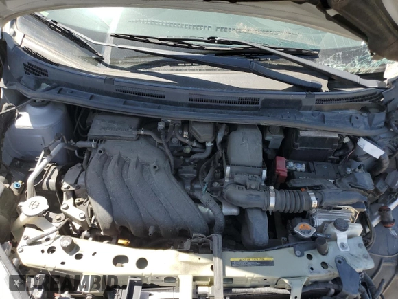 2016 Nissan Note S with VIN 3N1CE2CP5GL382223, listed as a Copart auction lot 56426495 with 130,848 mi miles and Salvage title. Bid and sale history available at DreamBid. Image 11.