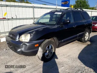 2005 Hyundai Santa Fe GLS with VIN KM8SC73E15U882999, listed as a Copart auction lot 69503144 with 0 mi miles and Salvage Title. Bid and sale history available at carsss.com. Image 1.