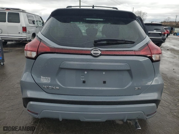 2024 Nissan Kicks SR with VIN 3N1CP5DV2RL512518, listed as a Copart auction lot 47966065 with 11,944 mi miles and Salvage Title. Bid and sale history available at carsss.com. Image 6.