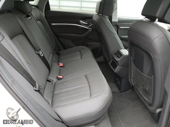 2021 Audi e-tron Premium Plus with VIN WA1LAAGE0MB005804, listed as a Copart auction lot 42646673 with 6,023 mi miles. Bid and sale history available at carsss.com. Image 10.