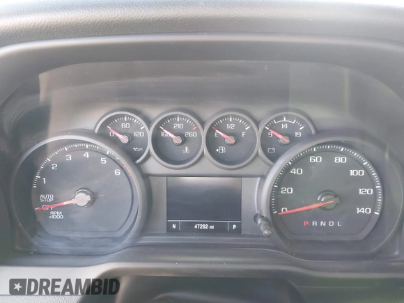 2024 Chevrolet Silverado 1500 Custom with VIN 1GCPABEK0RZ142259, listed as a IAAI auction lot 41725468 with 47,292 mi miles and . Bid and sale history available at DreamBid. Image 7.