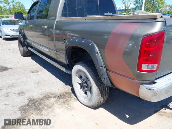 2006 Dodge 1500 SLT with VIN 3D7KS19DX6G143661, listed as a IAAI auction lot 41829375 with 280,750 mi miles. Bid and sale history available at carsss.com. Image 6.