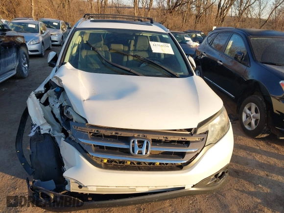 2014 Honda CR-V EX-L with VIN 5J6RM4H70EL008085, listed as a IAAI auction lot 41754259 with 77,251 mi miles. Bid and sale history available at carsss.com. Image 12.