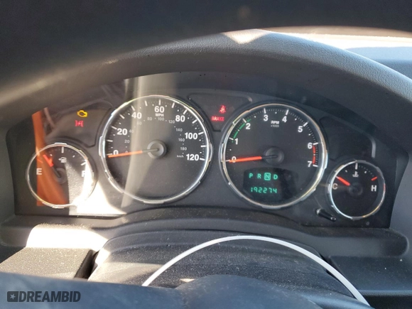 2011 Jeep Liberty Sport with VIN 1J4PP2GK5BW552892, listed as a Copart auction lot 46367605 with 192,274 mi miles and Clean Title. Bid and sale history available at carsss.com. Image 9.