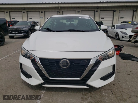 2021 Nissan Sentra SV with VIN 3N1AB8CV3MY274098, listed as a Copart auction lot 53287935 with 65,284 mi miles and Salvage title. Bid and sale history available at DreamBid. Image 5.