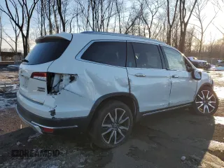 2020 Honda Pilot Touring 8-Passenger with VIN 5FNYF6H9XLB029731, listed as a Copart auction lot 45935965 with 80,691 mi miles and Salvage Title. Bid and sale history available at DreamBid. Image 3.