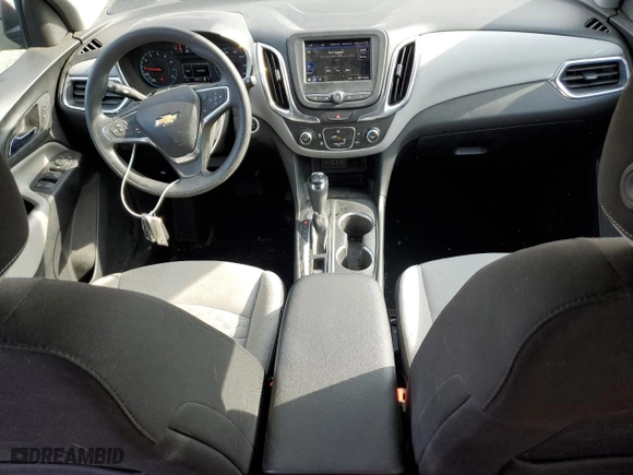 2020 Chevrolet Equinox LS with VIN 2GNAXHEV7L6197285, listed as a Copart auction lot 43445515 with 84,314 mi miles and Salvage Title. Bid and sale history available at carsss.com. Image 8.