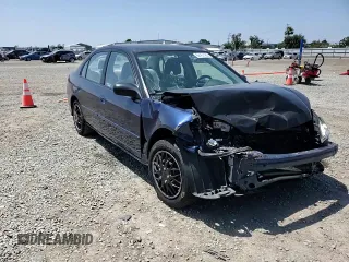 2004 Honda Civic LX with VIN 2HGES165X4H511954, listed as a Copart auction lot 56161185 with 184,496 mi miles and Salvage Title. Bid and sale history available at DreamBid. Image 14.