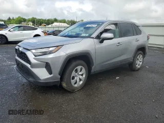 2023 Toyota RAV4 LE with VIN 2T3G1RFV7PC392517, listed as a Copart auction lot 57244215 with 19,772 mi miles and Salvage title. Bid and sale history available at DreamBid. Image 1.