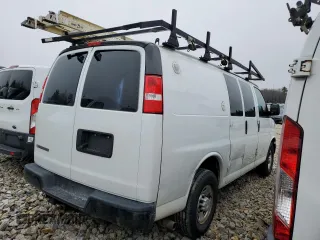 2019 Chevrolet Express Cargo Van with VIN 1GCWGAFGXK1234224, listed as a Copart auction lot 52518615 with 125,155 mi miles and Clean Title. Bid and sale history available at carsss.com. Image 3.