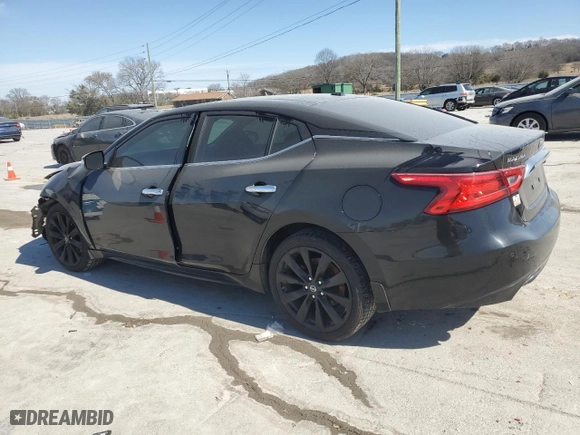 2016 Nissan Maxima 3.5 SL with VIN 1N4AA6AP2GC437299, listed as a Copart auction lot 46975565 with 167,104 mi miles and Salvage Title. Bid and sale history available at carsss.com. Image 2.