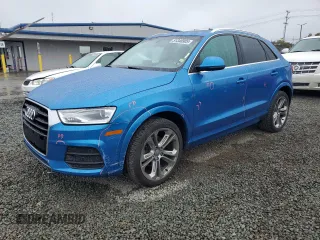 2016 Audi Q3 Premium Plus with VIN WA1BFCFS8GR006033, listed as a Copart auction lot 51348905 with 65,666 mi miles and Salvage Title. Bid and sale history available at carsss.com. Image 1.