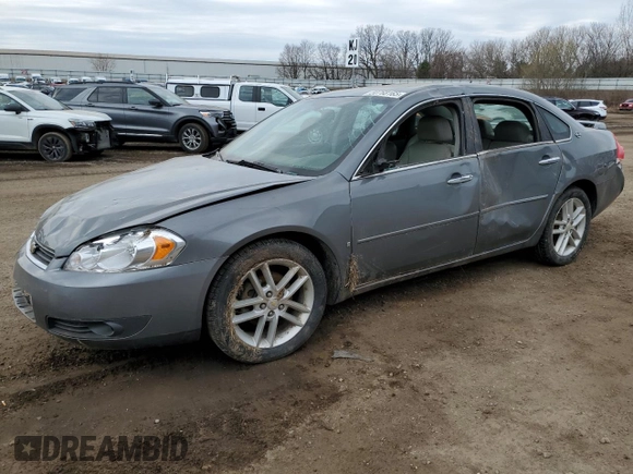 2008 Chevrolet Impala LTZ with VIN 2G1WU583981220563, listed as a Copart auction lot 50768165 with 274,060 mi miles and Clean Title. Bid and sale history available at DreamBid. Image 1.
