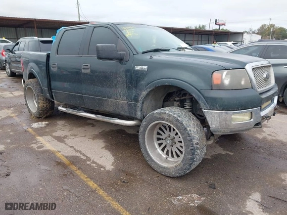 2004 Ford F-150 XLT with VIN 1FTPW14544KC01158, listed as a IAAI auction lot 41134127 with 1 mi miles. Bid and sale history available at carsss.com. Image 1.