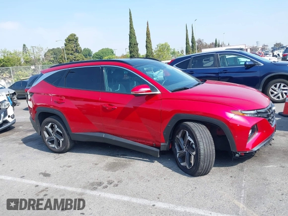 2023 Hyundai Tucson Limited with VIN 5NMJECAE6PH225180, listed as a IAAI auction lot 42095520 with 29,148 mi miles and . Bid and sale history available at DreamBid. Image 14.