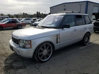 2004 Land Rover Range Rover HSE with VIN SALME11474A148312, listed as a Copart auction lot 45768265 with 168,450 mi miles and Clean Title. Bid and sale history available at carsss.com. Image 1.