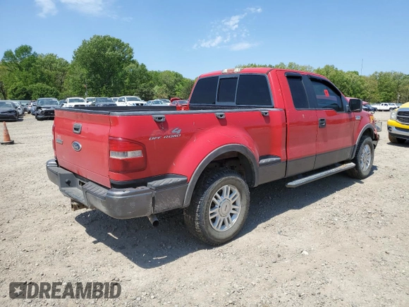 2005 Ford F-150 XLT with VIN 1FTPX04525KD58423, listed as a Copart auction lot 53495845 with 170,209 mi miles and Clean title. Bid and sale history available at DreamBid. Image 3.