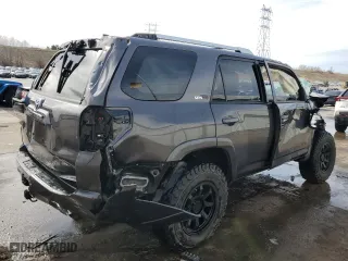 2017 Toyota 4Runner SR5 with VIN JTEBU5JR6H5446493, listed as a Copart auction lot 52228795 with 159,450 mi miles and Salvage Title. Bid and sale history available at carsss.com. Image 3.