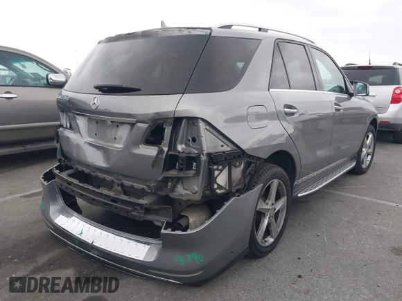 2016 Mercedes-Benz GLE 350 with VIN 4JGDA5JB1GA712156, listed as a IAAI auction lot 42281854 with 81,545 mi miles and . Bid and sale history available at DreamBid. Image 4.