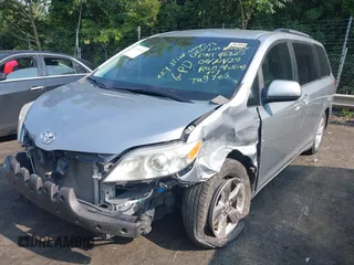 2013 Toyota Sienna LE AAS with VIN 5TDKK3DC2DS389557, listed as a IAAI auction lot 42589108 with 205,115 mi miles and . Bid and sale history available at DreamBid. Image 2.