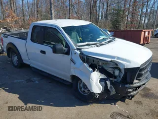2017 Ford F-150 XL with VIN 1FTEX1E84HFB03694, listed as a IAAI auction lot 41388809 with 217,498 mi miles. Bid and sale history available at carsss.com. Image 1.