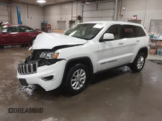 2022 Jeep Grand Cherokee WK Laredo E with VIN 1C4RJFAG7NC175466, listed as a IAAI auction lot 41597555 with 47,879 mi miles. Bid and sale history available at carsss.com. Image 17.