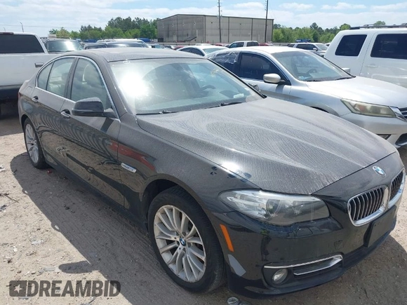 2014 BMW 5 Series 528i with VIN WBA5A5C50ED508666, listed as a IAAI auction lot 41776222 with 119,382 mi miles. Bid and sale history available at carsss.com. Image 1.