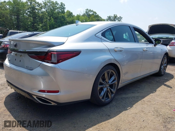 2020 Lexus ES 350 F Sport with VIN 58AGZ1B18LU058424, listed as a IAAI auction lot 42749479 with 65,031 mi miles and . Bid and sale history available at DreamBid. Image 4.