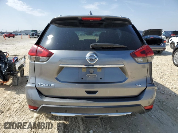 2019 Nissan Rogue SV with VIN KNMAT2MT9KP525354, listed as a Copart auction lot 44823025 with 85,719 mi miles and Salvage Title. Bid and sale history available at carsss.com. Image 6.