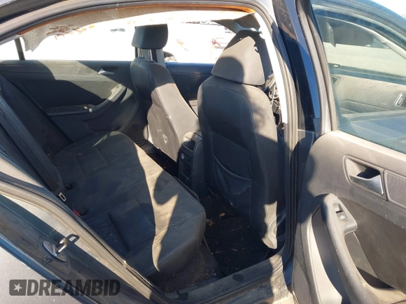 2012 Volkswagen Jetta Sedan SE w/Convenience & Sunroof with VIN 3VWDX7AJ6CM352155, listed as a IAAI auction lot 41461720 with 1 mi miles. Bid and sale history available at carsss.com. Image 8.