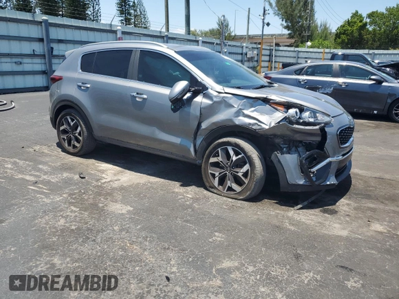 2020 Kia Sportage EX с VIN KNDPN3AC3L7791145, выставлен на аукционе Copart как лот 57281625 с пробегом 84 065 миль миль и Списание • Salvage title. История ставок и продаж доступна на DreamBid. Изображение 4.